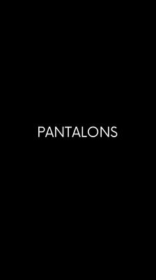 Pantalons
