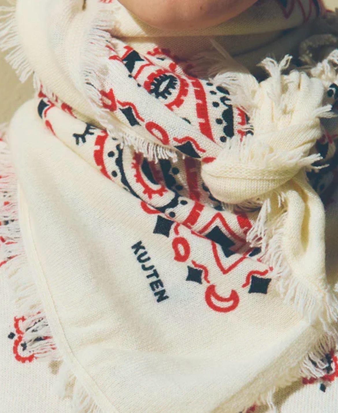 ÉCHARPE BANDANA HACHIKO KUJTEN 