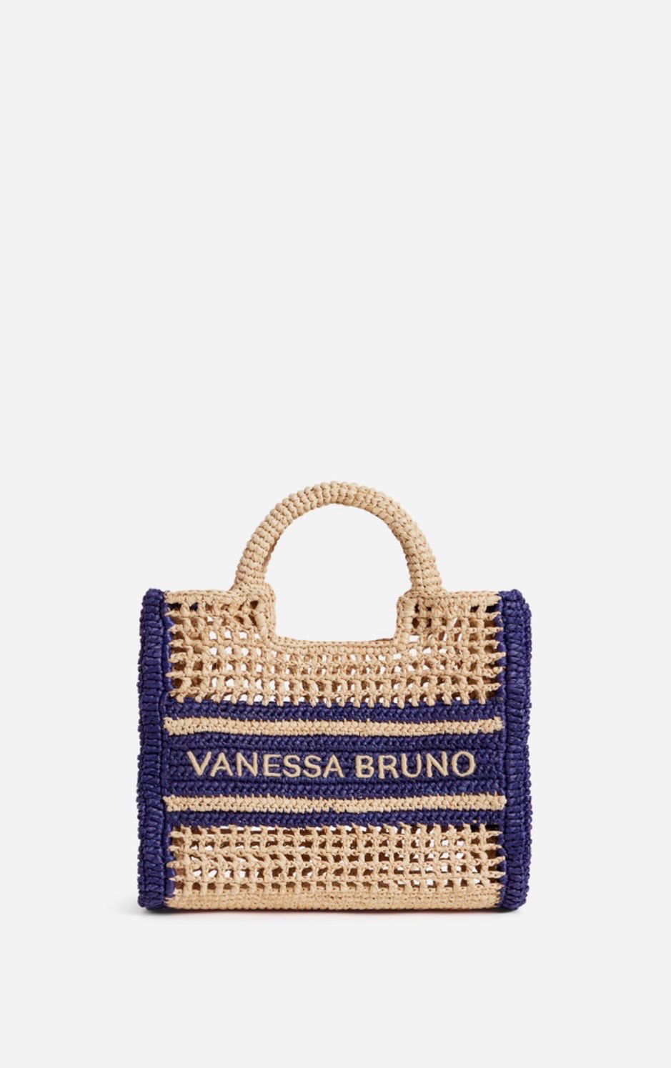 SAC PETIT PANIER EN RAPHIA VANESSA BRUNO