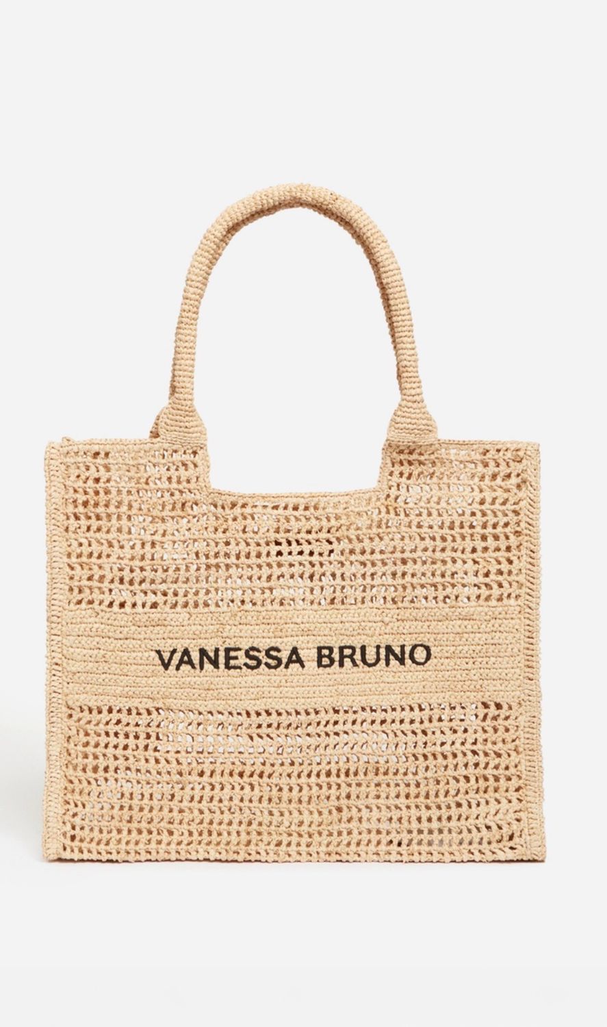 SAC PANIER RAPHIA GRAND VANESSA BRUNO