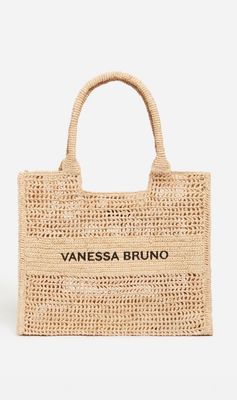 SAC PANIER RAPHIA GRAND VANESSA BRUNO