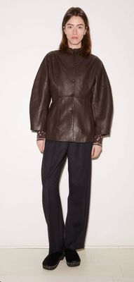 VESTE CHARLY CUIR ROSEANNA
