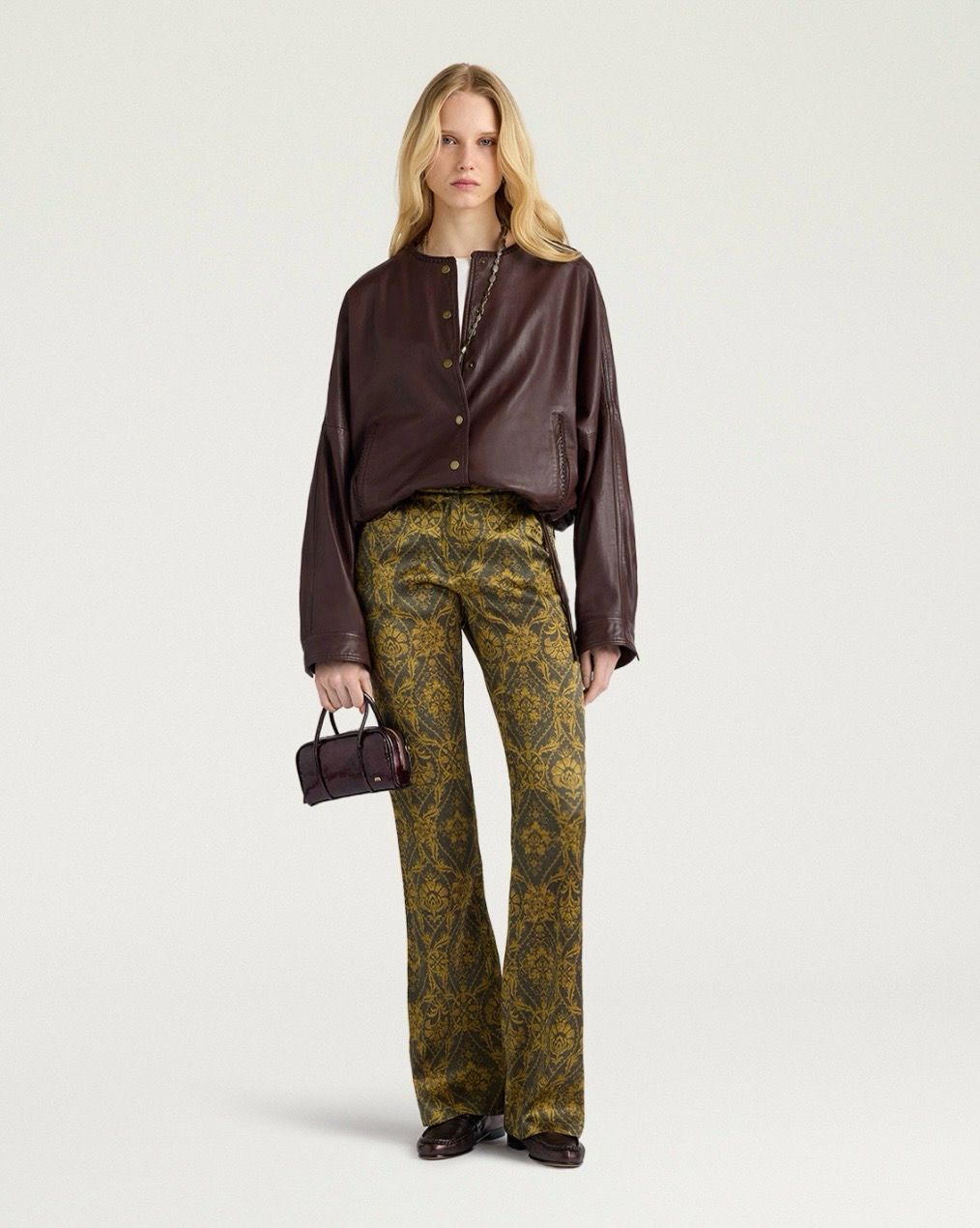 VESTE CALDOR EN CUIR MOMONI 