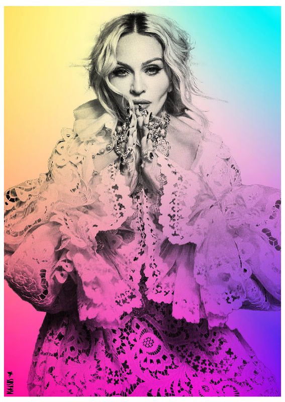 Madonna 66 Giclée Print A2