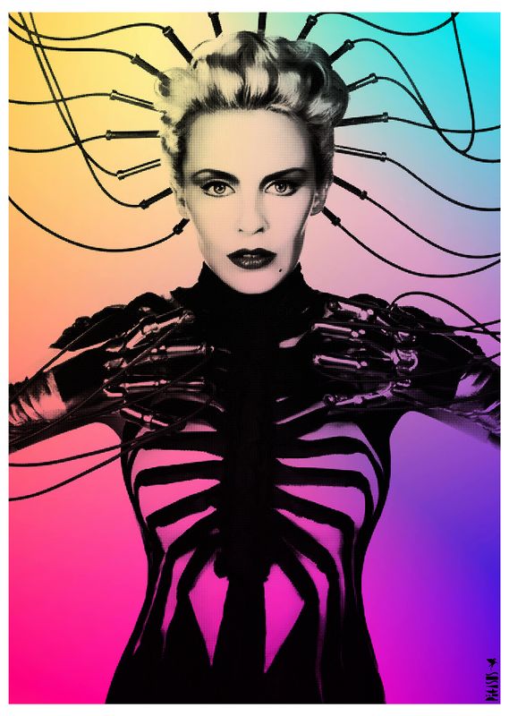 Kylie Minogue Amplified  Giclée Print A2