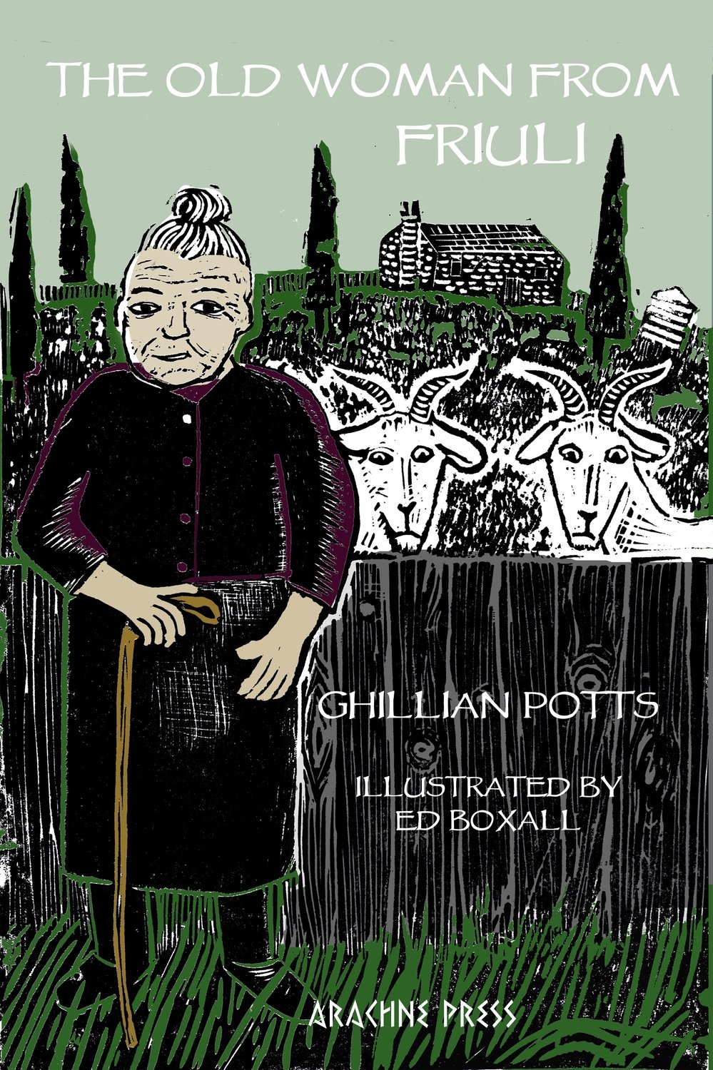 The Old Woman from Friuli by Ghillian Potts illust Ed Boxall