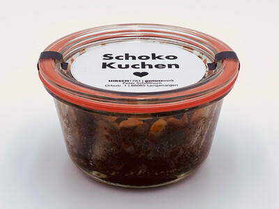 Schoko-Kuchen im Gugelhupf-Weckglas