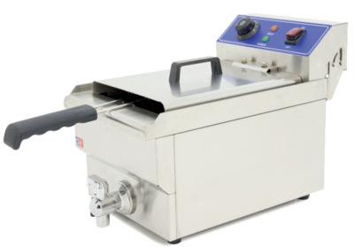 Freidora Electrica con Grifo de Vaciado Linea PEKIN Freidora Electrica con Grifo de Vaciado Linea PEKIN