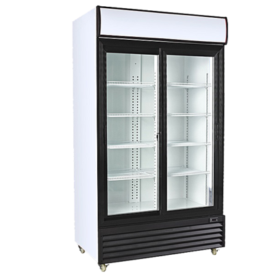 Armario Expositor Refrigerado 1000 Litros con 2 Puertas Deslizantes Linea PEKIN