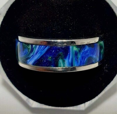 Incredible Sparkle Diamondcast on Stainless Steel or Titanium