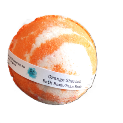 Bath Bomb 6oz Orange Sherbet