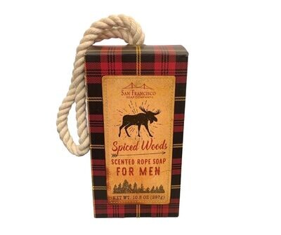 Rope Soap Spiced Woods