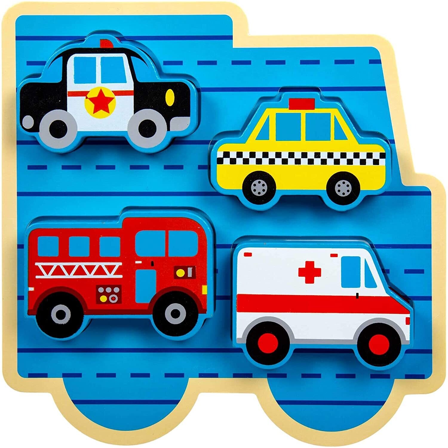 Tooky Toy Vehicle Puzzle