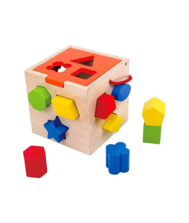 Tooky Toy Shape Sorter Cube