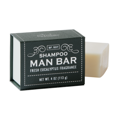 Shampoo Man Bar Fresh Eucalyptus