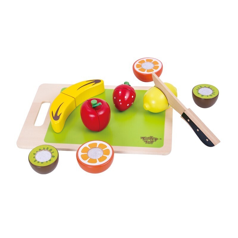Tooky Toy Cutting Fruit 14pc