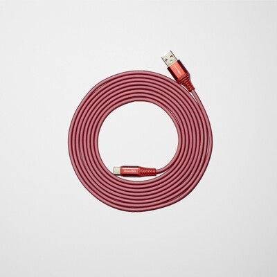 10ft Cord Type C Red