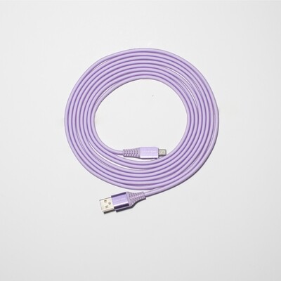 10ft Cord Micro USB Purple