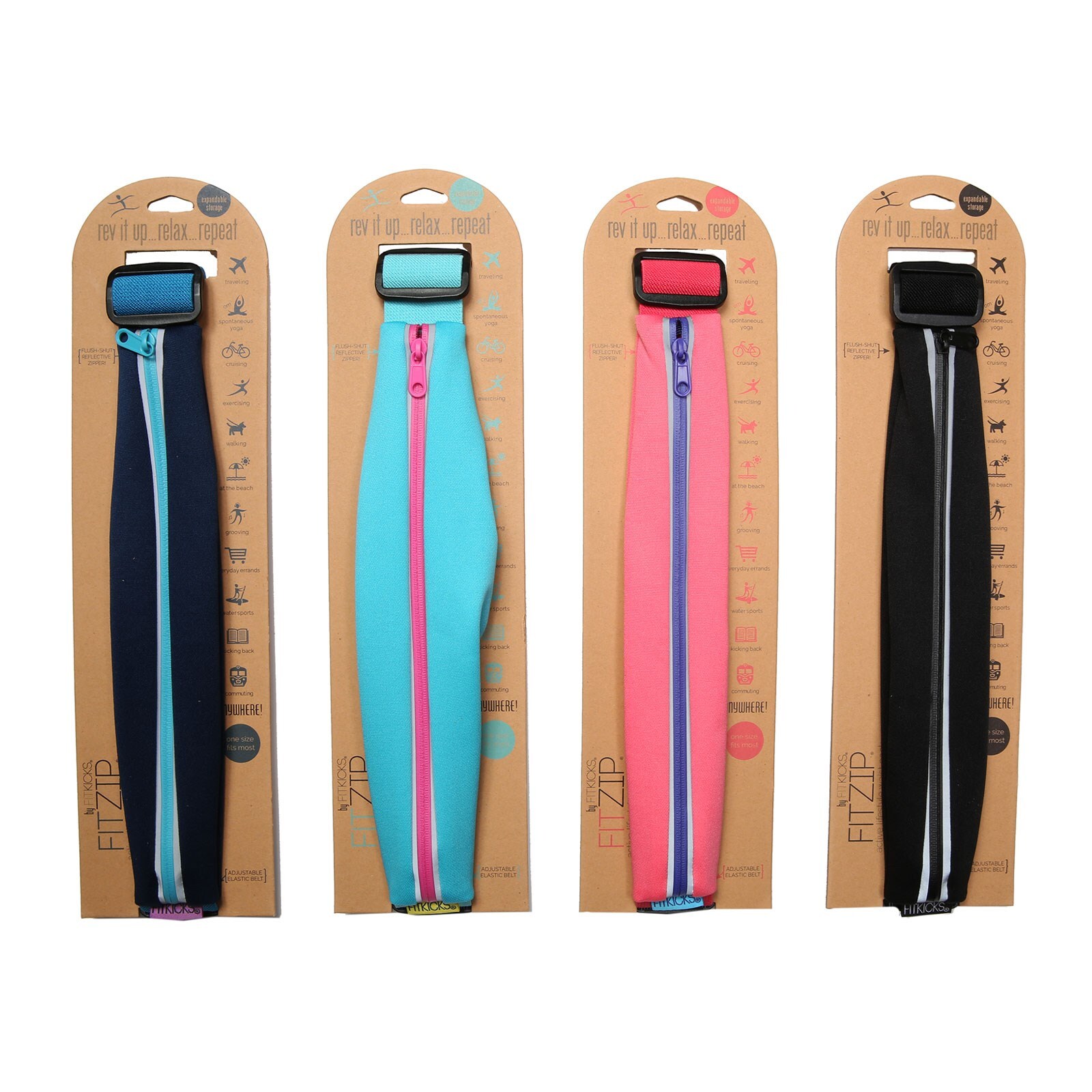 fitzip illuminating waist pack