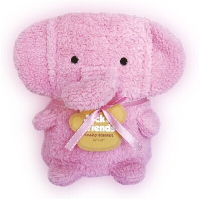 Blanket Elephant Pink