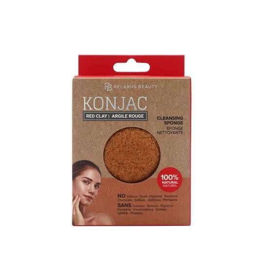 Konjac Sponge Red Clay