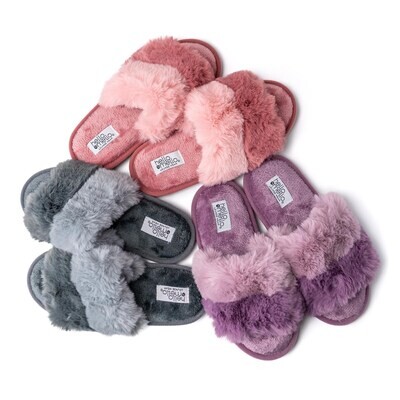 Puff Slippers Cotton Candy