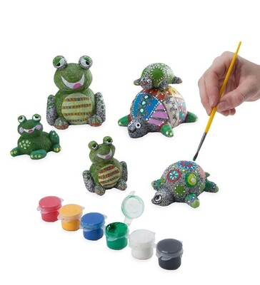 Rock Pet Kit Turtle/Frog