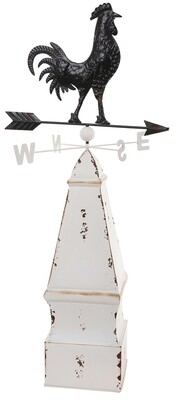 Weathervane Metal Rooster Stand