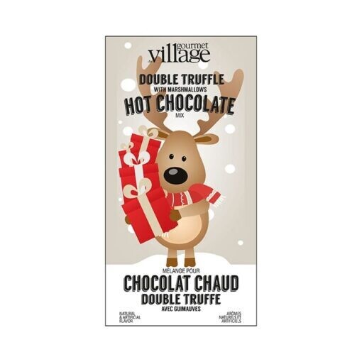 Hot Chocolate Single Double Truffle Reindeer