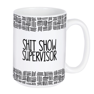 Boxed Mug 14oz Shit Show Supervisor