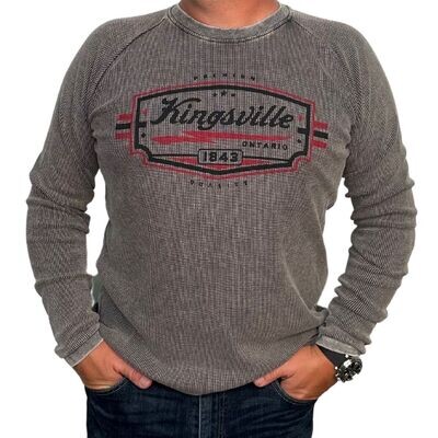 Kingsville Men's Waffle Shirt