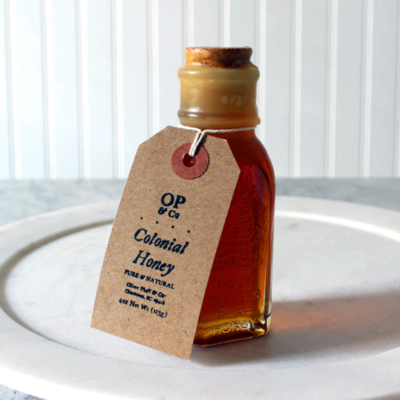 Oliver Pluff Colonial Honey Cork Jar 4oz