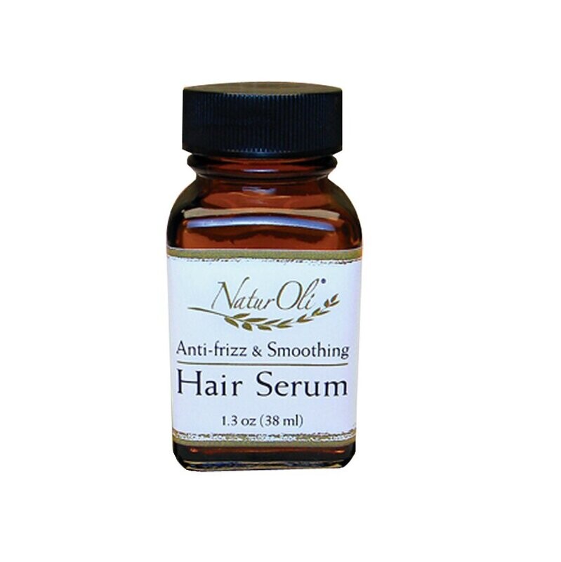 NaturOli Hair Serum w/ Argan Oil - Anti-Frizz Detangler - 1.3oz