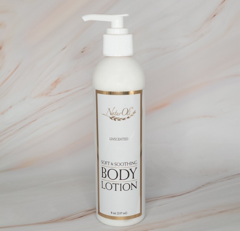 Soft & Soothing Body Lotion, Unscented, 8oz