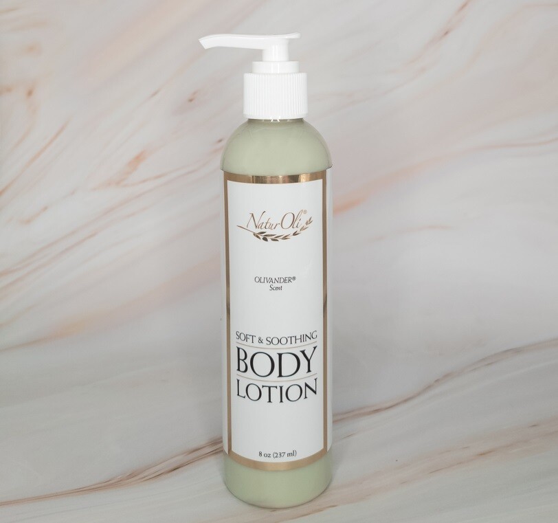 Soft & Soothing Body Lotion, Olivander Scent , 8oz