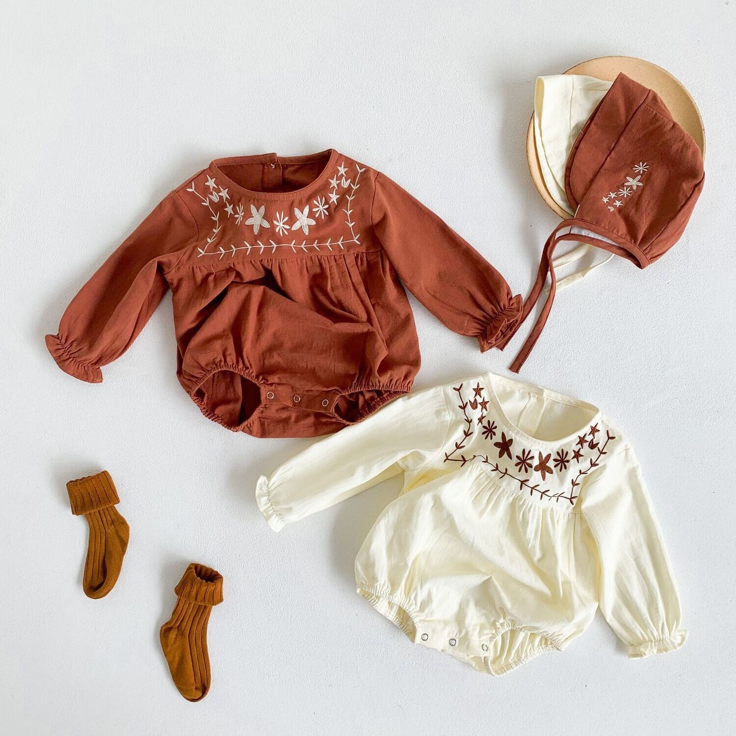 Conjunto Campiña - Crema