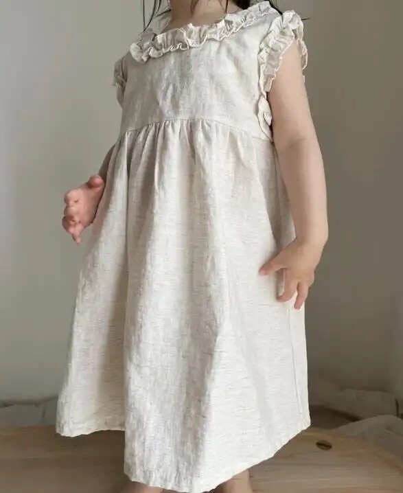 Vestido de lino Amber