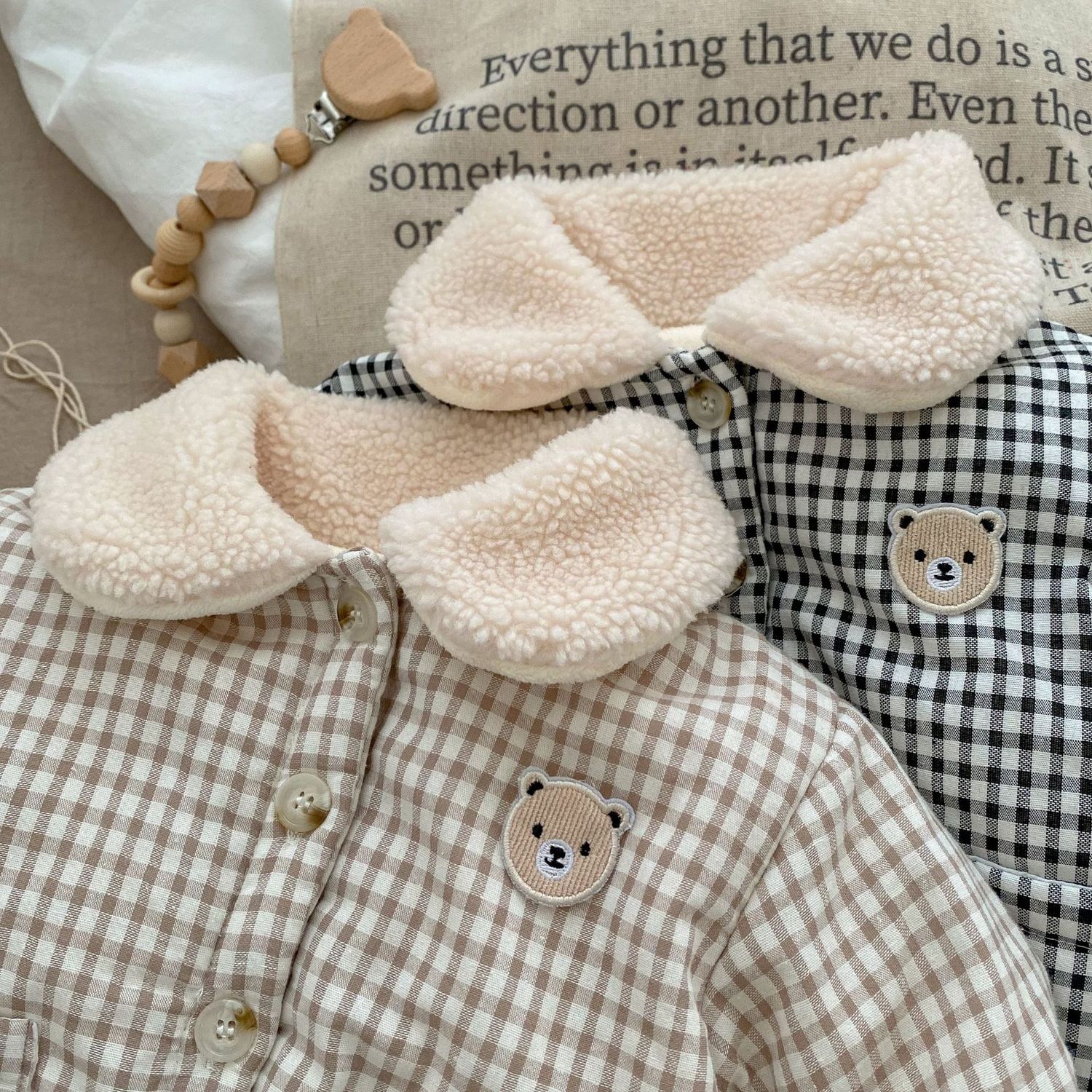 Campera cuadritos