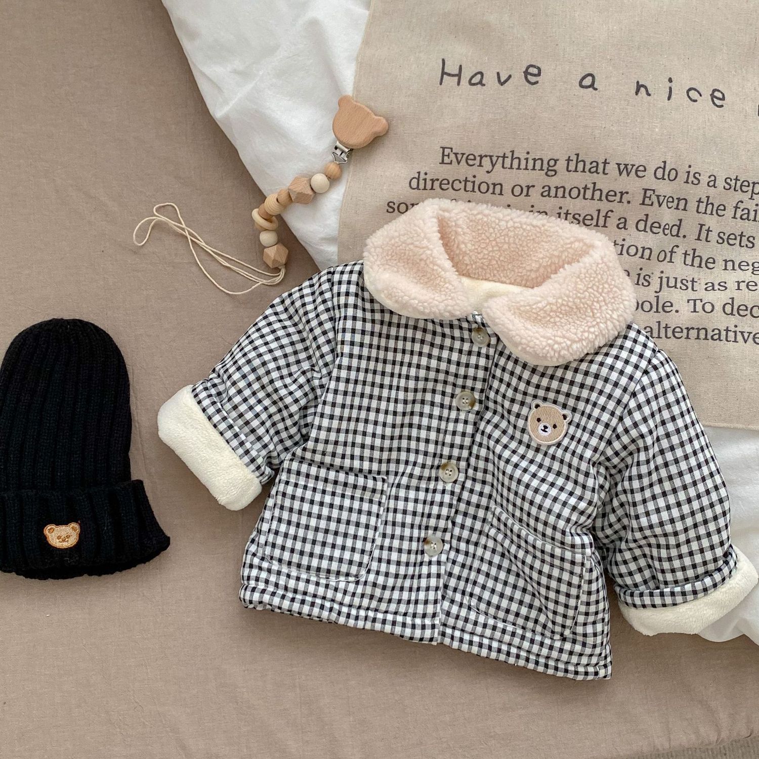 Campera cuadritos