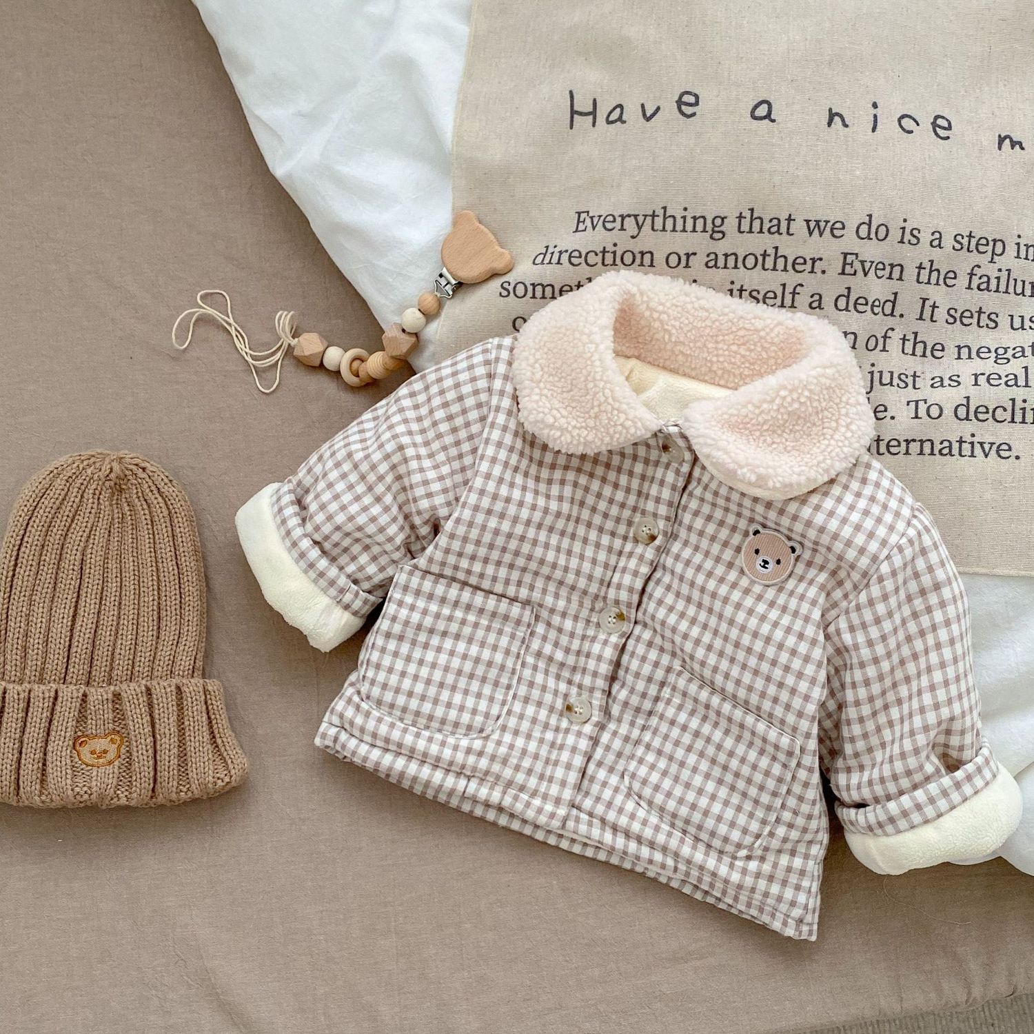 Campera cuadritos