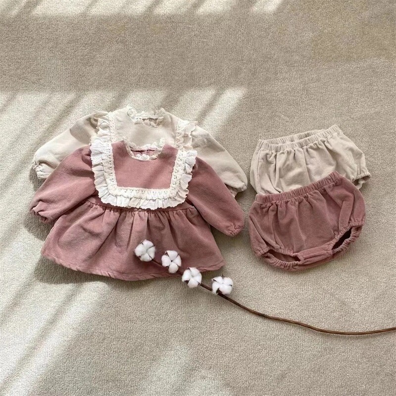 Conjunto Campo - Rosa