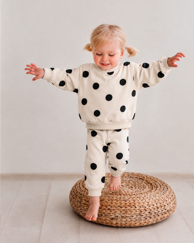 Conjunto Dots - Crudo