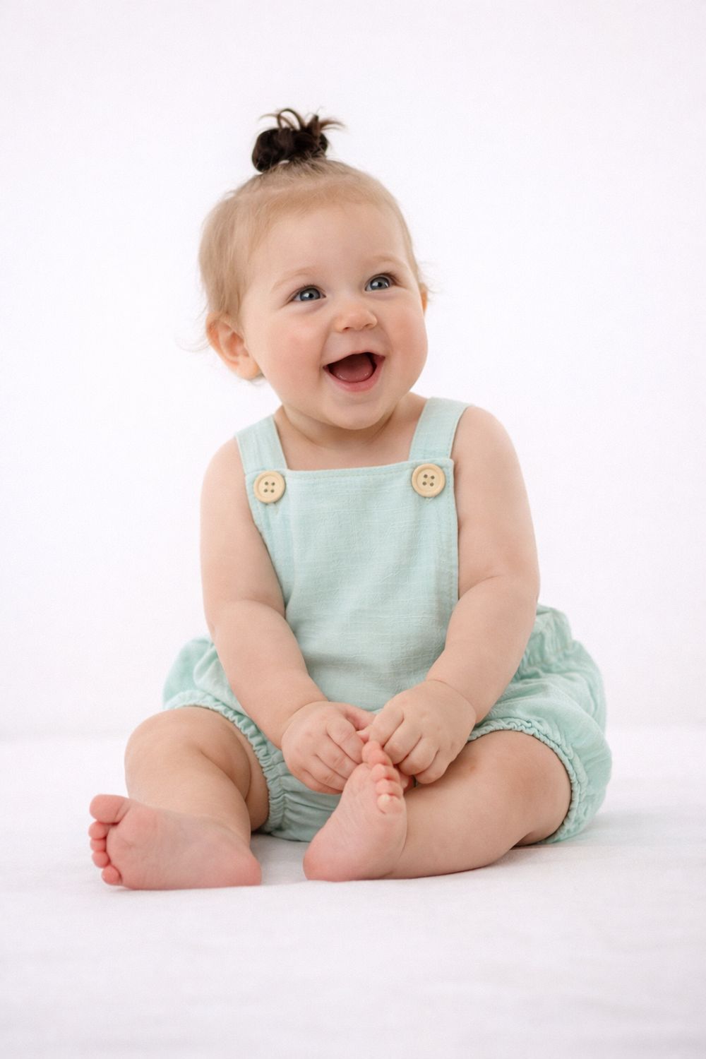 Body Jardinero - Verde agua