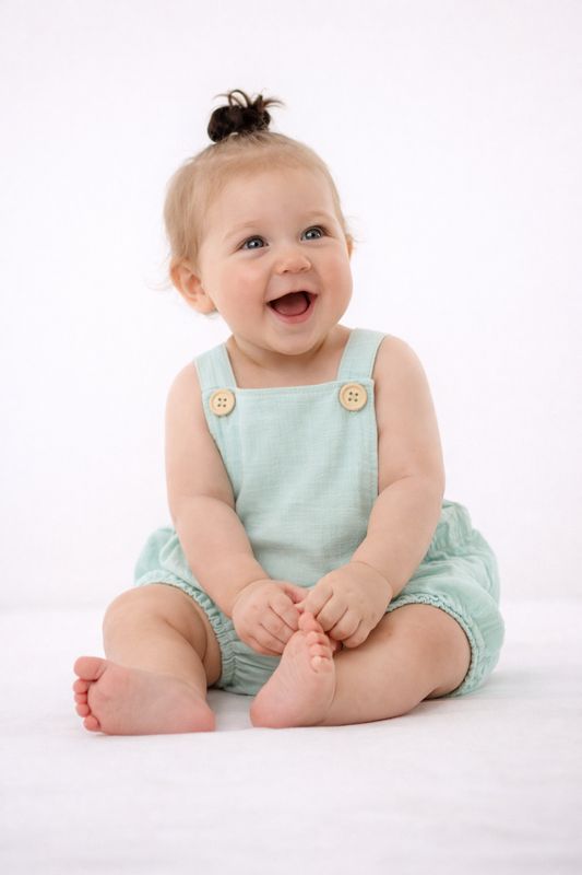 Body Jardinero - Verde agua