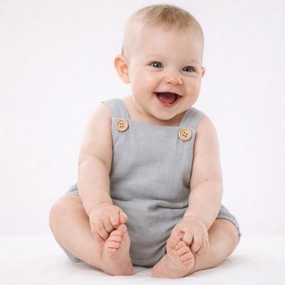 Body Jardinero - Gris claro