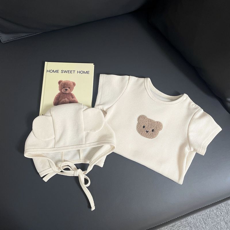Conjunto Oso - Crema