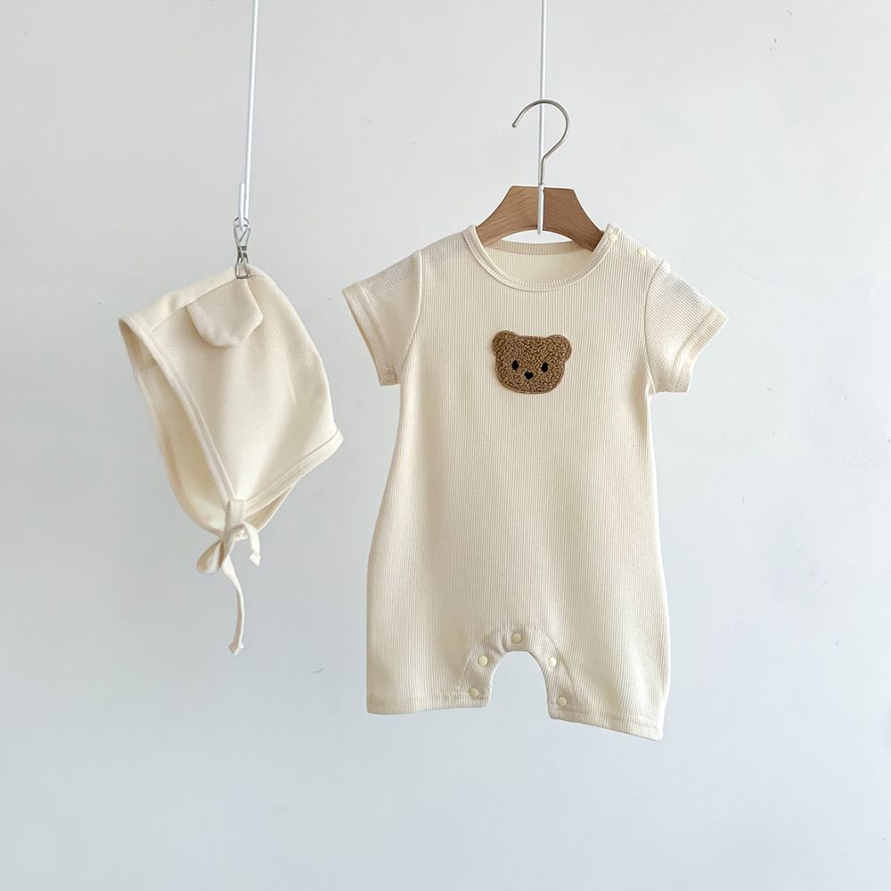 Conjunto Oso - Crema