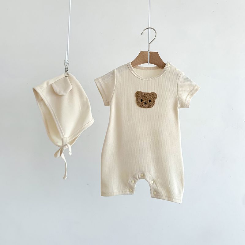 Conjunto Oso - Crema