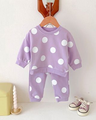 Conjunto Dots - Lila