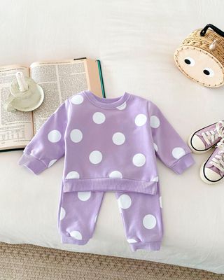 Conjunto Dots - Lila
